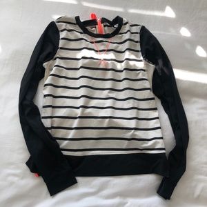 lululemon Seawheeze Run Warm Up Crew, Sz 4